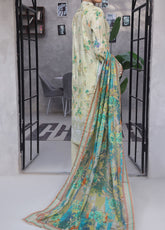 Ayesha Alishba By VS Textile Embroidered Lawn 3 Piece Unstitched Suit VS25AAELE D-58